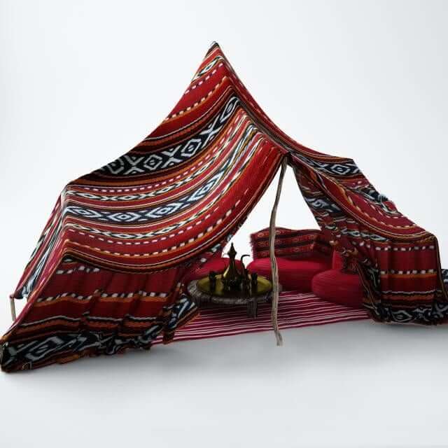 آبجکت چادر صحرایی