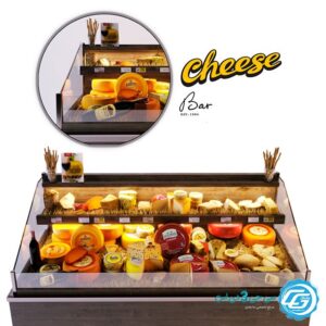 مدل سه بعدی مجموعه پنیر فرانسوی